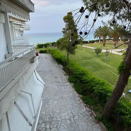 Beach Next To The House Agni Hanioti Exterior photo